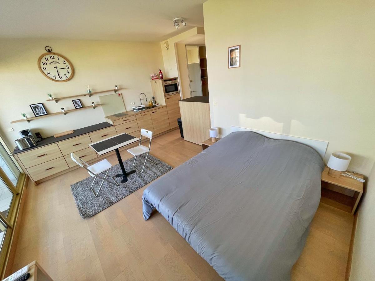 #901 Marina Riviera Bay - Studio Vue Mer Et Port Panoramique Вильнёв-Лубе Экстерьер фото