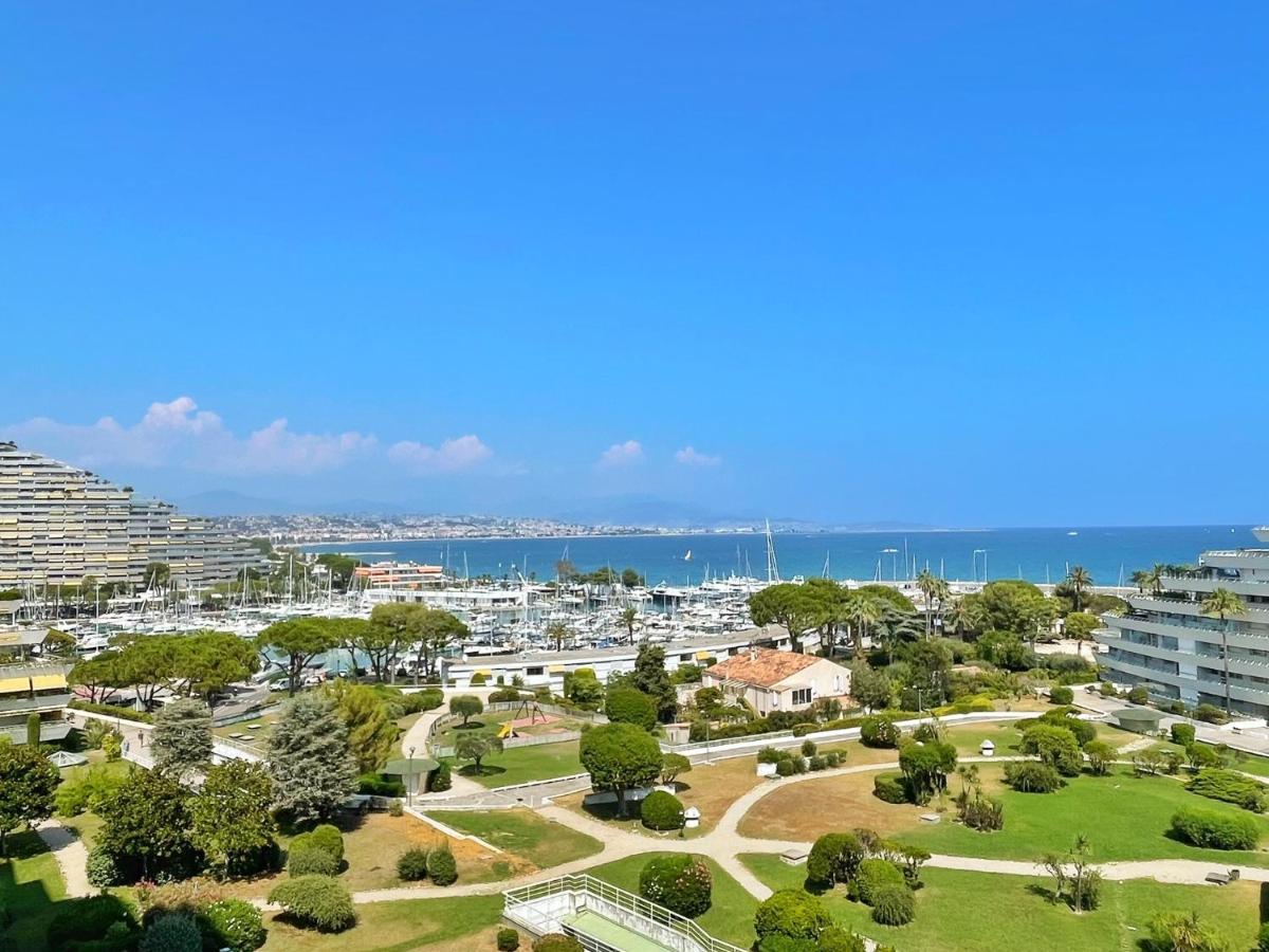 #901 Marina Riviera Bay - Studio Vue Mer Et Port Panoramique Вильнёв-Лубе Экстерьер фото