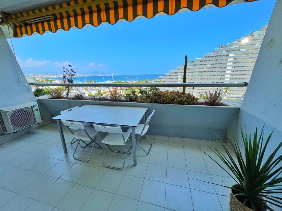 #901 Marina Riviera Bay - Studio Vue Mer Et Port Panoramique Вильнёв-Лубе Экстерьер фото